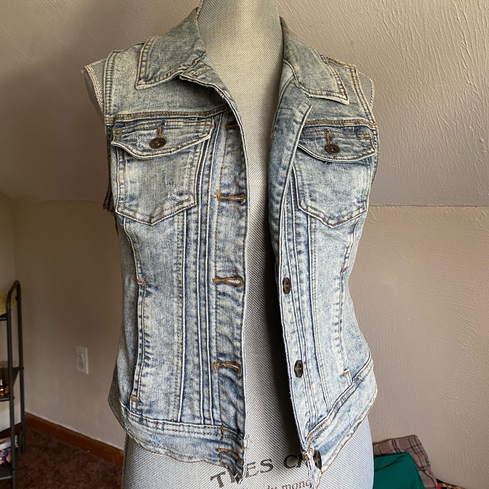 Denim vest
